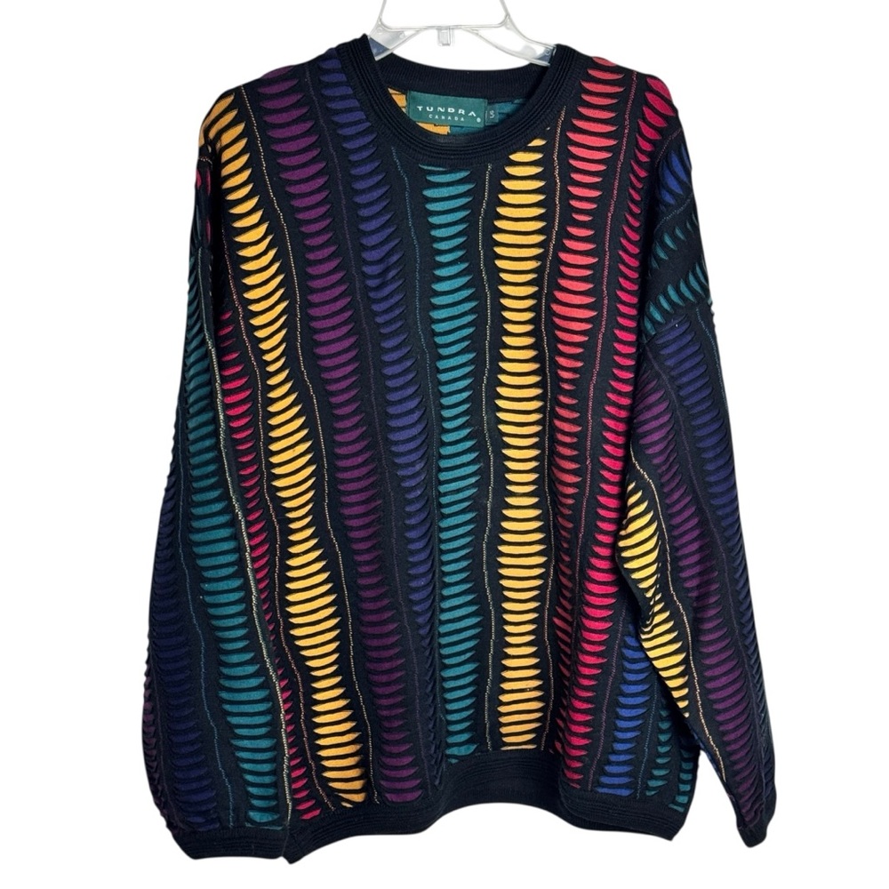 tundra vintage sweater Men’s multicolor cotton Large